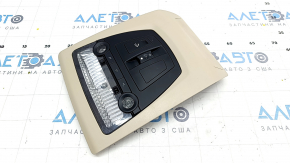Front light BMW 5 F10 11-16 for sunroof Base, with SOS button, beige