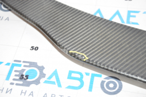 Tesla Model S 12-20 Carbon Fiber Tailgate Spoiler, Scratched