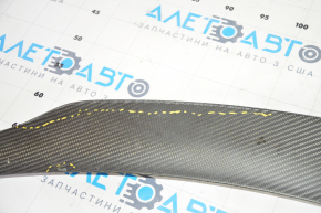 Tesla Model S 12-20 Carbon Fiber Tailgate Spoiler, Scratched
