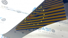 Front right wing VW Passat 20-22 blue LP5Y, dent