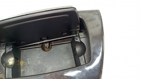 BMW 5 F10 11-16 shifter cover brown wood, with cigarette lighter, broken cover mount, broken molding