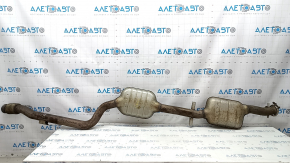 Exhaust line middle part Mercedes C-class W205 300/350e/350h 15-18 mesh torn