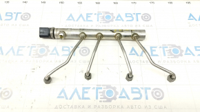 Fuel rail BMW 5 F10 12-16 2.0T with sensor used