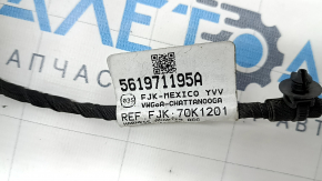 Wiring for radar distronic, signal and ambient air temperature sensor VW Passat 20-22