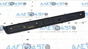 Door sill outer front left BMW 5 F10 11-16 black, cracks, broken fastening