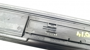 Door sill outer front right BMW 5 F10 11-16 black, cracks, broken fastening Used