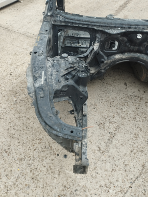 Front right quarter BMW 5 F10 11-16 black, on the body