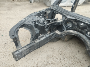 Front right quarter BMW 5 F10 11-16 black, on the body