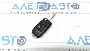 Key VW Passat 20-22 5 buttons, folding, bumps, scratches