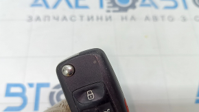 Key VW Passat 20-22 5 buttons, folding, bumps, scratches