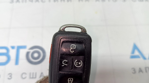Key VW Passat 20-22 5 buttons, folding, bumps, scratches