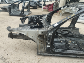 Quarter front left BMW 5 F10 11-16 black, on the body