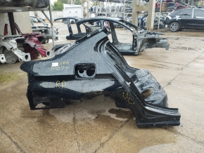 Quarter wing rear right BMW 5 F10 11-16 black, on the body, bumps