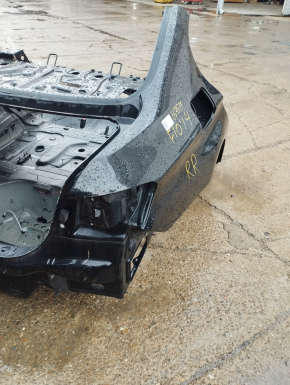 Quarter wing rear right BMW 5 F10 11-16 black, on the body, bumps