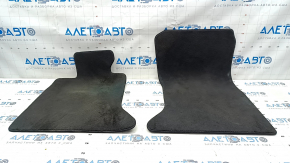 Set of floor mats for BMW 5 F10 09-17 cloth, black, dry cleanable Used