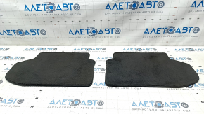Set of floor mats for BMW 5 F10 09-17 cloth, black, dry cleanable Used