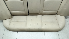 Rear row of seats 2 row BMW 5 F10 11-16 leather Dakota, beige, dented leather, for cleaning