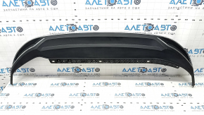 Rear bumper lip VW Passat 20-22 structure, with chrome moldings, scratches