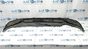 Rear bumper lip VW Passat 20-22 structure, with chrome moldings, scratches