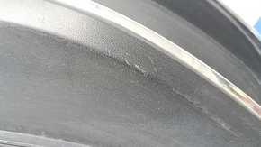 Rear bumper lip VW Passat 20-22 structure, with chrome moldings, scratches