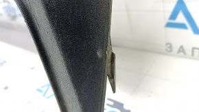 Rear bumper lip VW Passat 20-22 structure, with chrome moldings, scratches