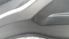 Rear bumper lip VW Passat 20-22 structure, with chrome moldings, scratches
