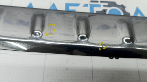 Upper rear bumper trim VW Passat 20-22 chrome, scratches, worn