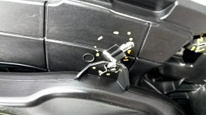 Torpedo front panel without AIRBAG VW Passat 20-22 black, broken fasteners, broken