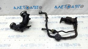 Air duct for intake Mercedes C-class W205 300/350e/350h 15-18 complete, tube cut