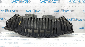 Front bumper protection Mercedes C-class W205 300/350e/350h 15-16 AWD cracks