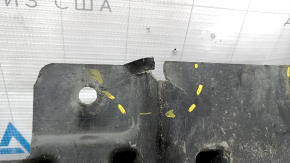 Front bumper protection Mercedes C-class W205 300/350e/350h 15-16 AWD cracks