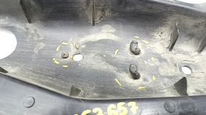 The rear left arm pad under the spring Mercedes C-class W205 15-21 is dented