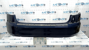 Bare rear bumper VW Passat 20-22 blue, missing fragment, broken, scratches