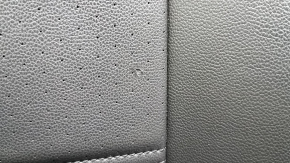 Passenger seat VW Passat 20-22 with airbag, mechanical, heated, leather black, scratch, scratches on the lining