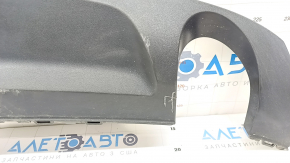Rear bumper lip Audi A3 8V 15-16 for 2 pipes, scratches