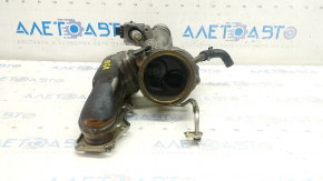 Turbocharger complete with manifold BMW 5 F10 14-16 2.0T, 105k