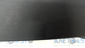 Console central armrest VW Passat 20-22 leather black, scratches