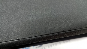 Console central armrest VW Passat 20-22 leather black, scratches