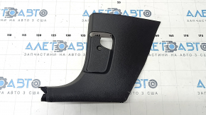 Front pillar trim lower left VW Passat 20-22 black, worn
