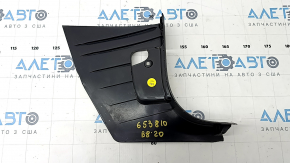 Front pillar trim lower left VW Passat 20-22 black, worn