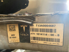 Tesla Model S 12-15 VVB Battery Case Without Cooling Tubes Used