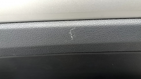 Door trim card front right VW Passat 20-22 leather black, gray molding, worn, dent