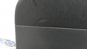 Door trim card front right VW Passat 20-22 leather black, gray molding, worn, dent