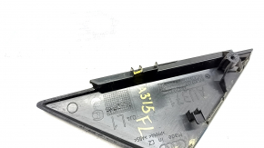 Door triangle outer front left Audi A3 8V 15-20 4d, 5d black gloss, broken fastening used