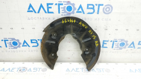 Rear right brake disc cover Audi A3 8V 15-20 awd, rusty