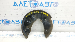 Rear left brake disc cover Audi A3 8V 15-20 awd, rusty