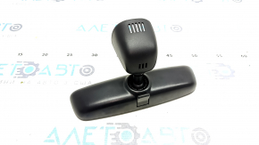 Interior mirror Audi A3 8V 15-16 black, with overlay, broken latch