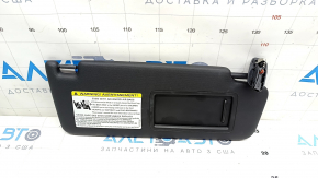 Right visor Audi A3 8V 15-16 4d black, without hook