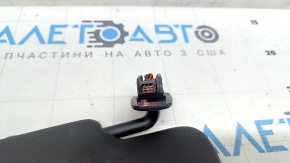 Right visor Audi A3 8V 15-16 4d black, without hook