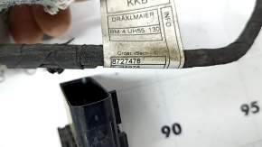 Wiring of the front bumper BMW X7 G07 19-22 for parking sensors, PMA, BSM and fog lights, the connector mount is broken